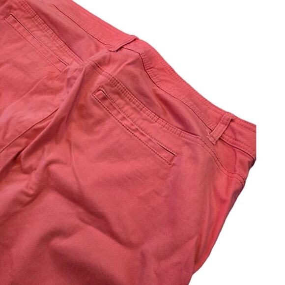 Lane Bryant pink Salmon Capri Cropped Pants Plus Size 22 - Picture 2 of 10